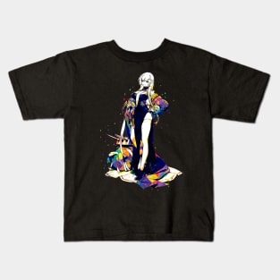 Azur Lane Belfast Pop Art Kids T-Shirt